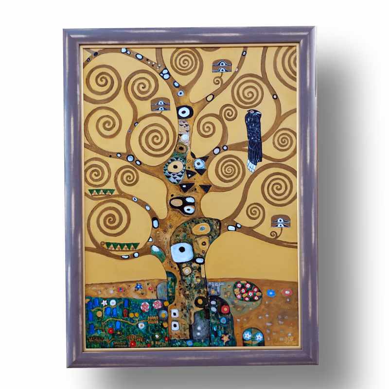 THE TREE OF LIFE - reproducere, acril pe pânză - Rodica Petruș